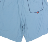 NIKE Mesh Lined Mens Swimming Shorts Blue L W26