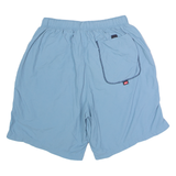 NIKE Mesh Lined Mens Swimming Shorts Blue L W26