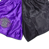 BLITZ Martial Arts Mens Sports Shorts Purple Colourblock XL W30