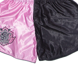BLITZ Martial Arts Mens Sports Shorts Pink Colourblock L W30