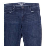 DKNY Ludlow Womens Pedal Pushers Shorts Blue M W30