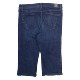 DKNY Ludlow Womens Pedal Pushers Shorts Blue M W30