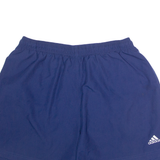 ADIDAS Cloth Lined Mens Swimming Shorts Blue L W30