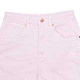 WRANGLER Mom Womens Denim Shorts Pink XS W24