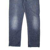 GUESS JEANS Ranch Mens Jeans Blue Regular Straight Stone Wash W30 L29