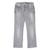 LEVI'S Womens Jeans Grey Regular Bootcut Stone Wash W32 L28