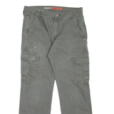 DICKIES Cargo Style Workwear Mens Jeans Green Regular Straight W32 L30