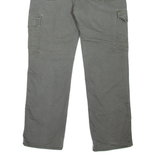 DICKIES Cargo Style Workwear Mens Jeans Green Regular Straight W32 L30