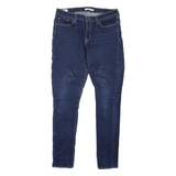 LEVI'S 711 BIG E Womens Jeans Blue Slim Skinny W32 L31