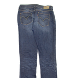 LEVI'S Bold Curve Womens Jeans Blue Regular Straight Stone Wash W30 L34