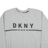 DKNY Womens Sweatshirt Grey XL