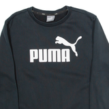PUMA Womens Sweatshirt Black S