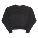 CHAMPION Womens Sweatshirt Black XS