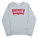 LEVI'S Womens Sweatshirt Grey XS