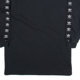ADIDAS Womens Sweatshirt Black UK 6