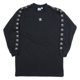 ADIDAS Womens Sweatshirt Black UK 6