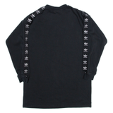 ADIDAS Womens Sweatshirt Black UK 6