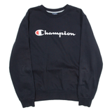 CHAMPION Womens Sweatshirt Black M
