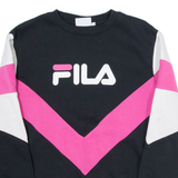 FILA Womens Sweatshirt Black XS