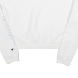 CHAMPION Womens Sweatshirt White M