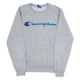 CHAMPION Womens Sweatshirt Grey S