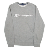 CHAMPION Womens Sweatshirt Grey XS