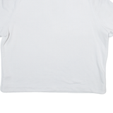 NIKE Short Sleeved Womens Sweatshirt White XL