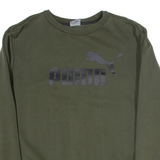 PUMA Womens Sweatshirt Green L