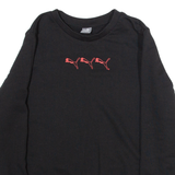 PUMA Womens Sweatshirt Black M