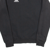 ADIDAS Womens Sweatshirt Black XS