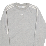 ADIDAS Womens Sweatshirt Grey XS