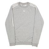 ADIDAS Womens Sweatshirt Grey XS