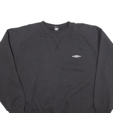REEBOK Womens Sweatshirt Black 2XL