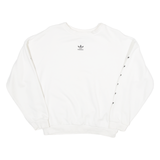 ADIDAS Womens Sweatshirt White UK 6