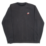 NIKE Womens Sweatshirt Black L
