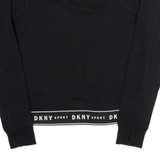 DKNY Womens Sweatshirt Black XS