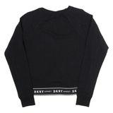 DKNY Womens Sweatshirt Black XS