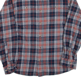REDHEAD Mens Flannel Shirt Red Check Long Sleeve M