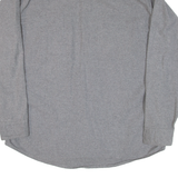 FIELDMASTER Mens Flannel Shirt Grey Long Sleeve L