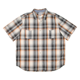 CARHARTT Relaxed Fit Mens Worker Shirt Grey Check 2XL