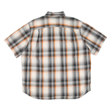CARHARTT Relaxed Fit Mens Worker Shirt Grey Check 2XL