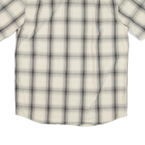 CARHARTT Relaxed Fit Mens Worker Shirt Beige Check M
