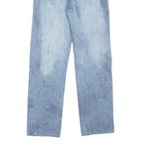 LEE Womens Jeans Blue Slim Straight Stone Wash W25 L30