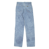 LEE Womens Jeans Blue Slim Straight Stone Wash W25 L30