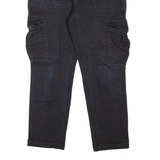 THE NORTH FACE Cargo Womens Jeans Black Slim Tapered W30 L27