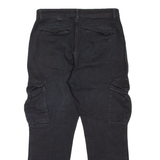 THE NORTH FACE Cargo Womens Jeans Black Slim Tapered W30 L27