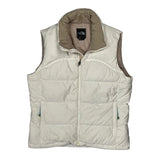 700 Fill The North Face Puffer Vest - Large Cream Down