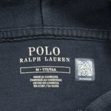Polo By Ralph Lauren Hoodie - Medium Navy Cotton