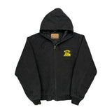 Construction Swingster Graphic Jacket - Large Black Polyester