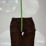 Carhartt Carpenter Trousers - 30W 29L Brown Cotton